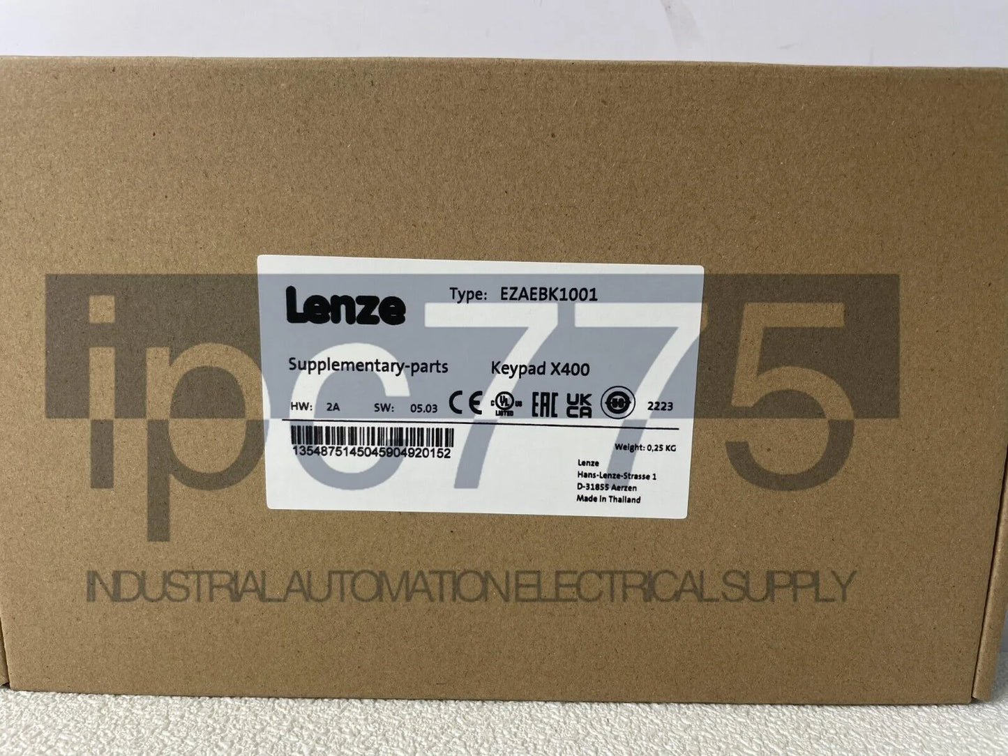 LENZE EZAEBK1001 Keypad Inverter Programming Panel - LENZE [6]