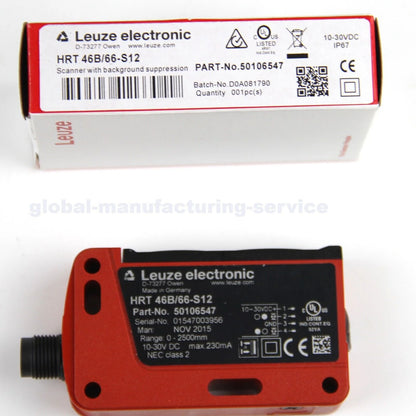 LEUZE HRT 46B 66-S12 Diffuse Reflective Sensor - New In Box - LEUZE [1]
