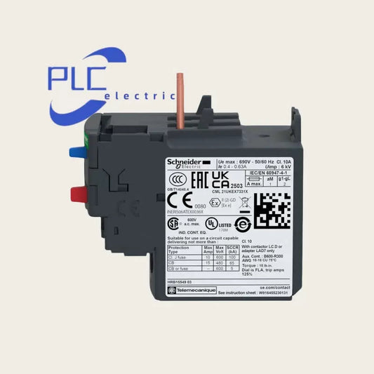 LRD106 1PC Schneider TeSys Deca thermal overload relays - 4..6 A - class 10A [1]