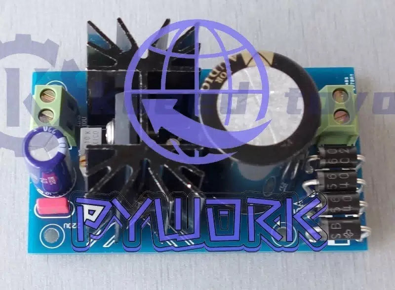LT1083CP Linear adjustable voltage regulated DC power supply kit DIY [1]