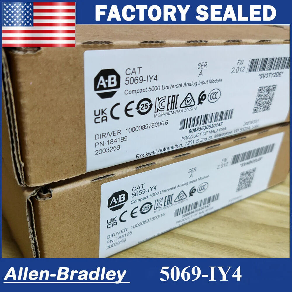 Logix 5000 Input Module 5069-IY4 Factory Sealed Series A 2022 - LOGIX [1]