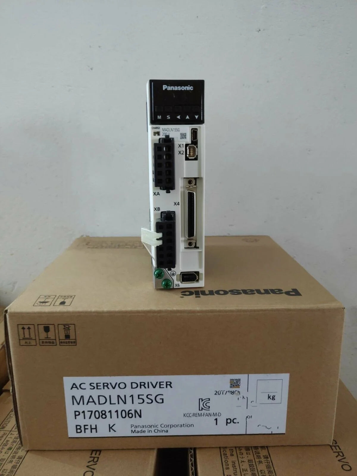 MADLN15SG: Panasonic AC Servo Driver, 1-Year Warranty - PANASONIC [1]