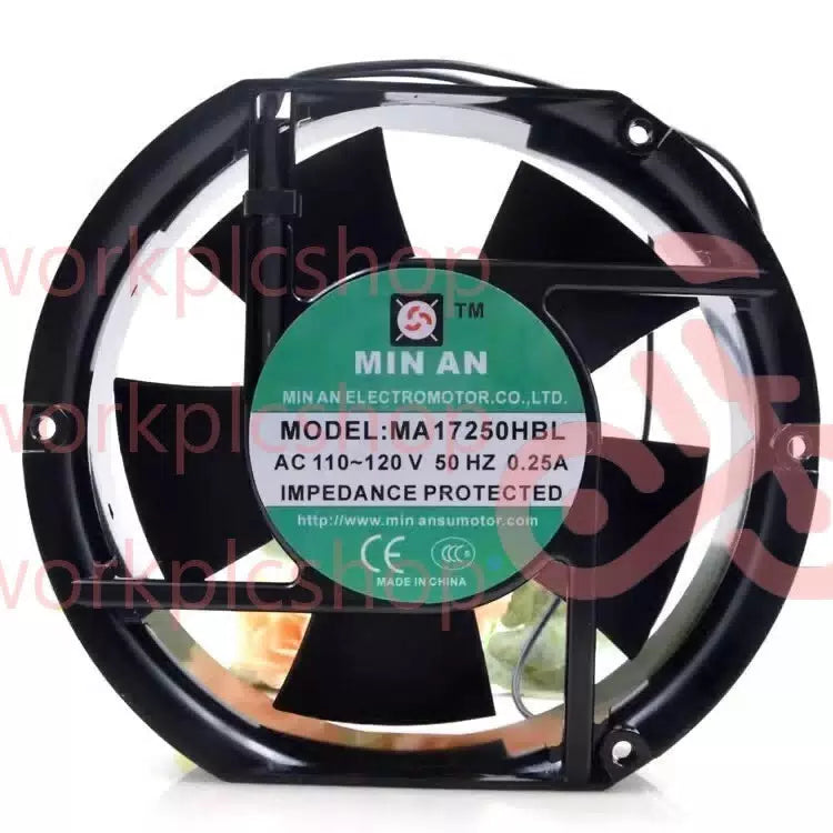 MINAN MA17250HBL AC110V-120V 0.25A Cabinet Axial Cooling Fan [1]