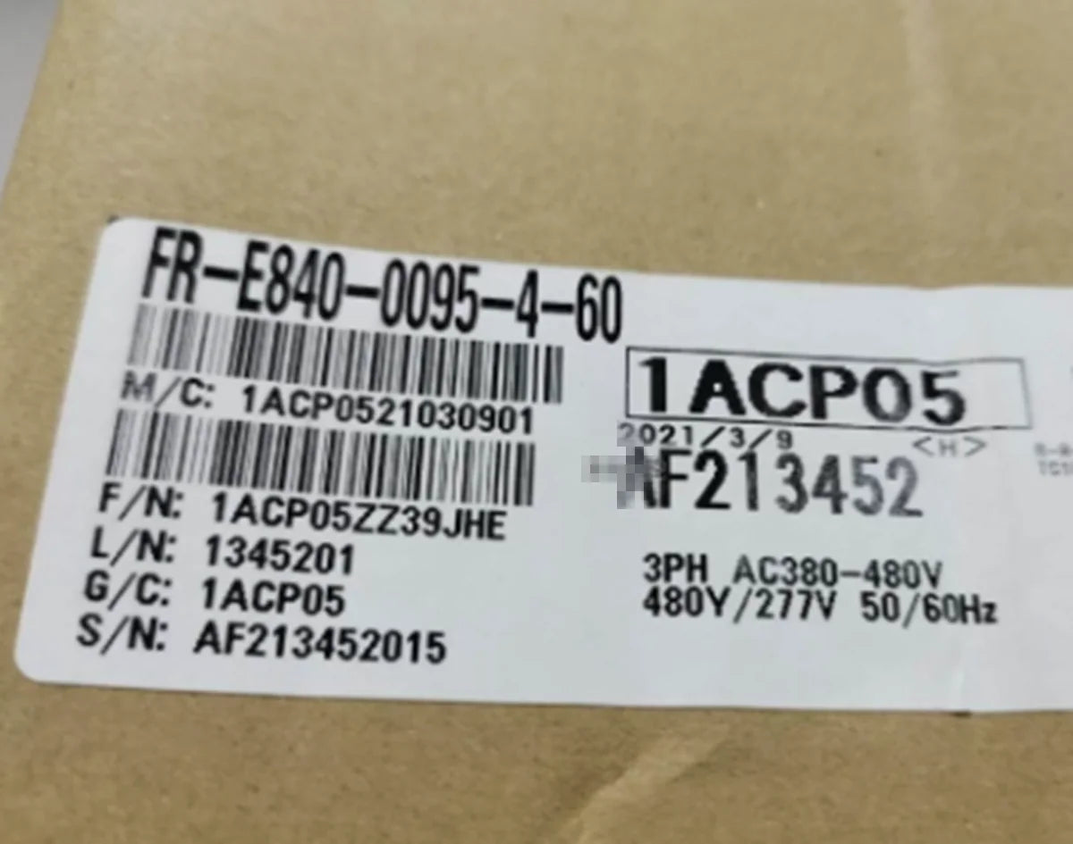 MITSUBISHI FR-E840-0095-4-60 Inverter 380V 3.7KW - MITSUBISHI [1]
