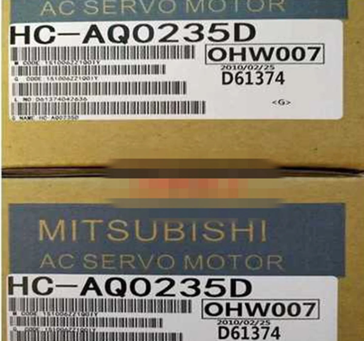 MITSUBISHI HC-AQ0235BD Servo Motor - MITSUBISHI [1]
