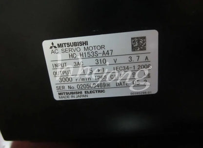 MITSUBISHI HC-H153S-A47 SERVO MOTOR - MITSUBISHI [3]