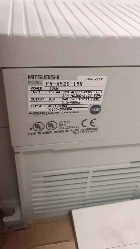 MITSUBISHI MITSUBISHI FR-A520-15K Inverter 15KW 220V Perfect Power Solution - MITSUBISHI [3]