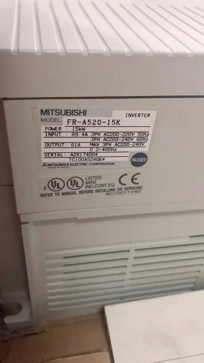 MITSUBISHI MITSUBISHI FR-A520-15K Inverter 15KW 220V Perfect Power Solution - MITSUBISHI [3]