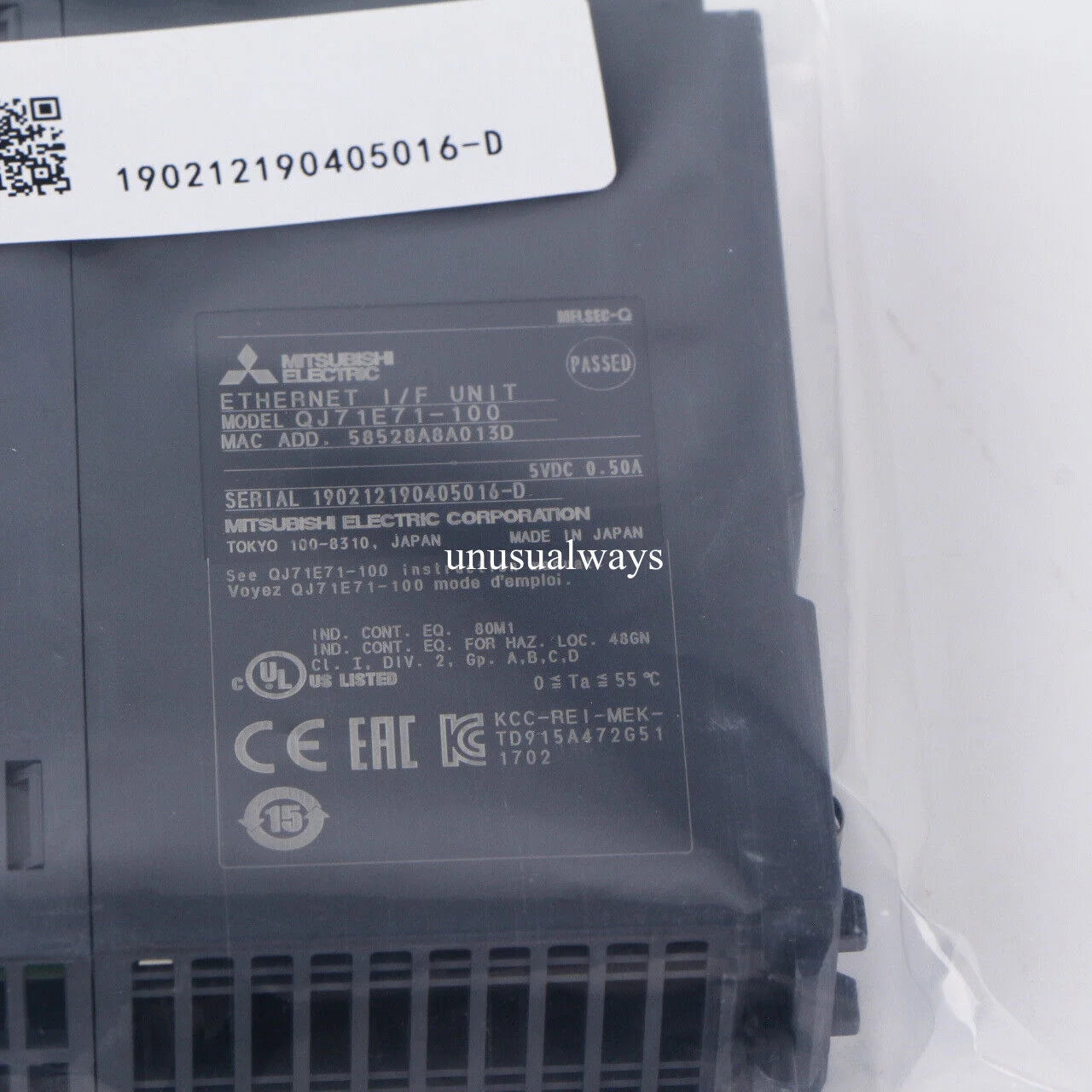 MITSUBISHI MITSUBISHI QJ71E71-100 Module - High-Quality Component - MITSUBISHI [9]