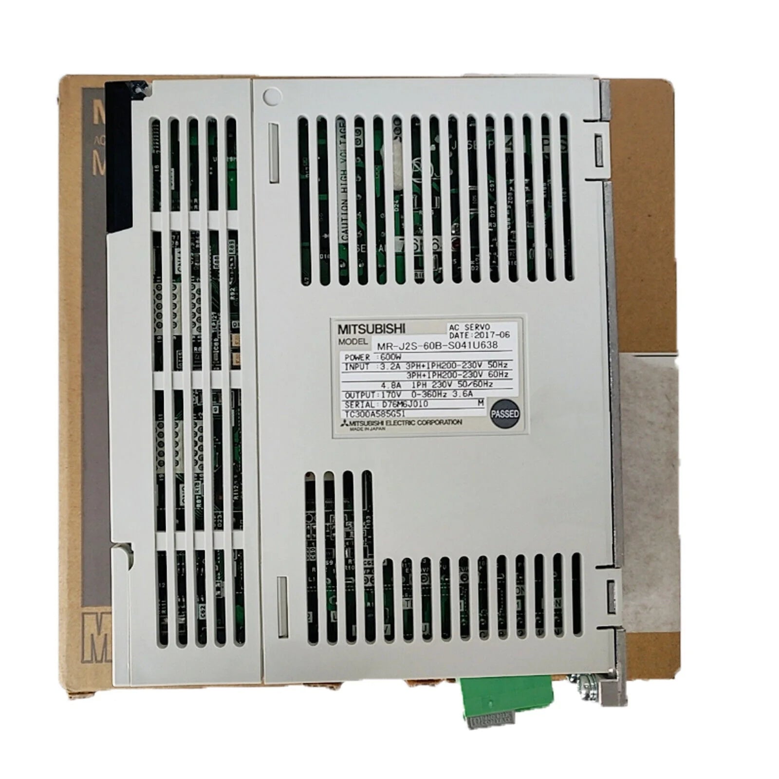 MITSUBISHI MR-J2S-60B-S041U638 Servo Drives - MITSUBISHI [1]