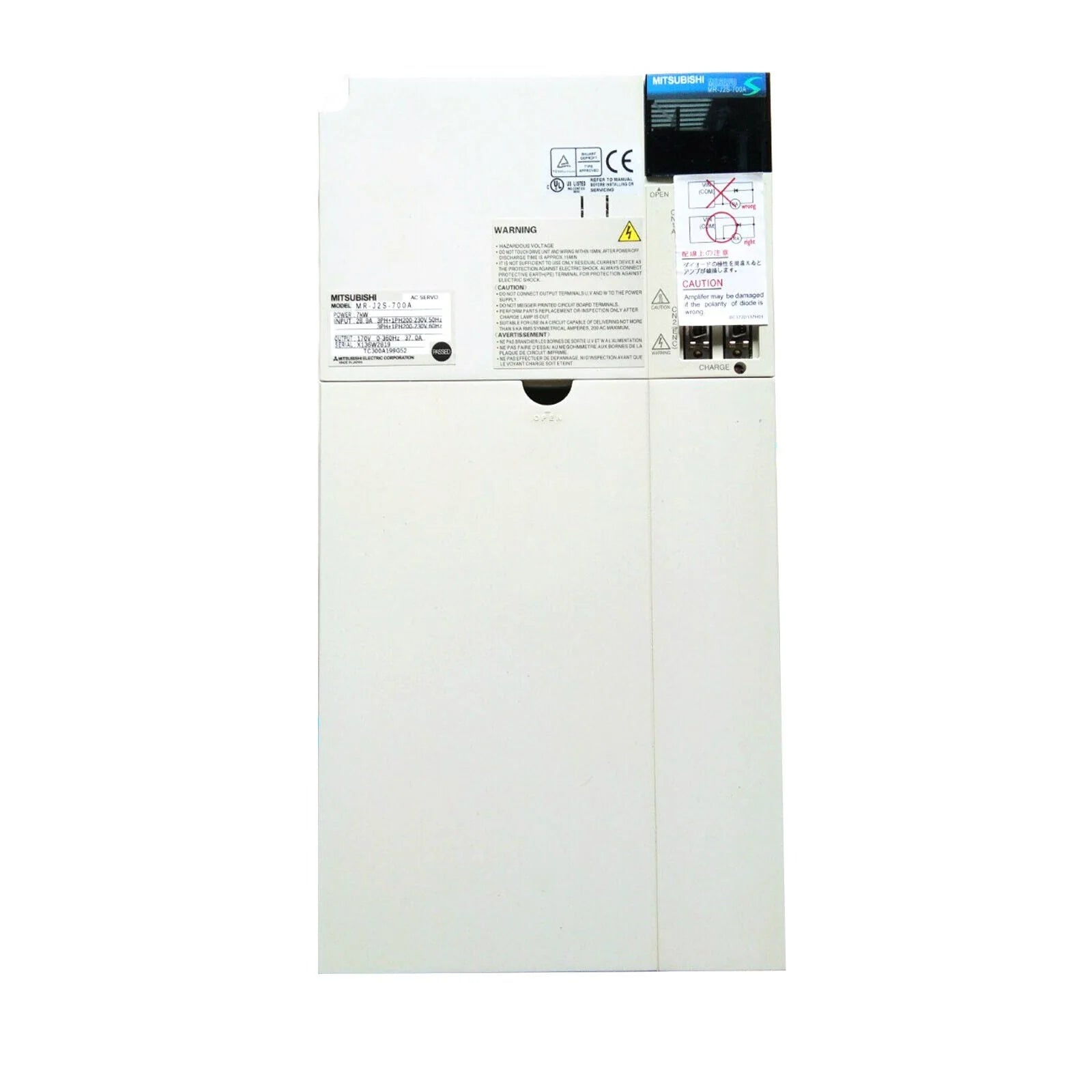 MITSUBISHI MR-J2S-700A Servo Motor Driver - MITSUBISHI [1]