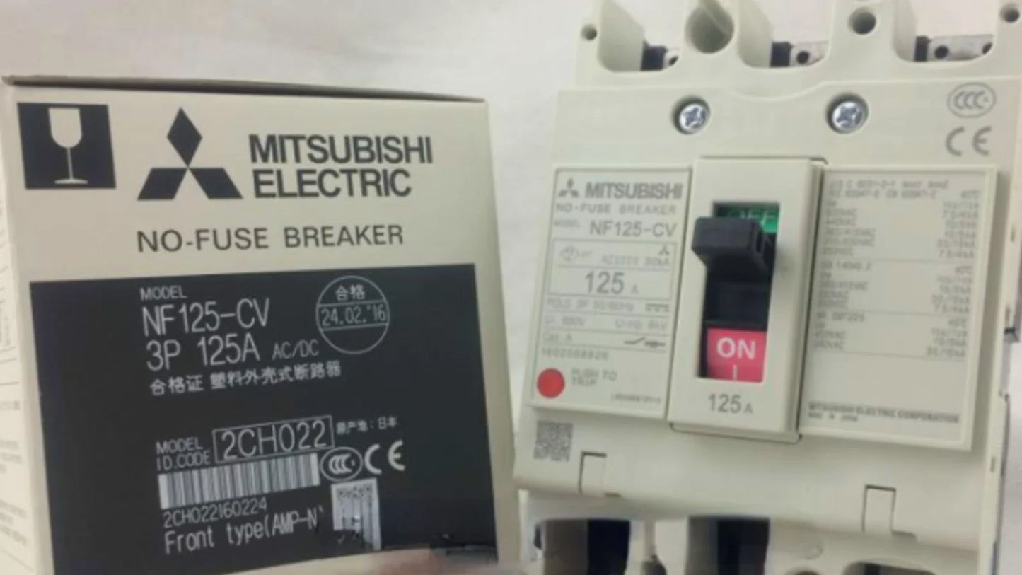 MITSUBISHI NF125-CV Circuit Breaker 3P 125A - MITSUBISHI [1]