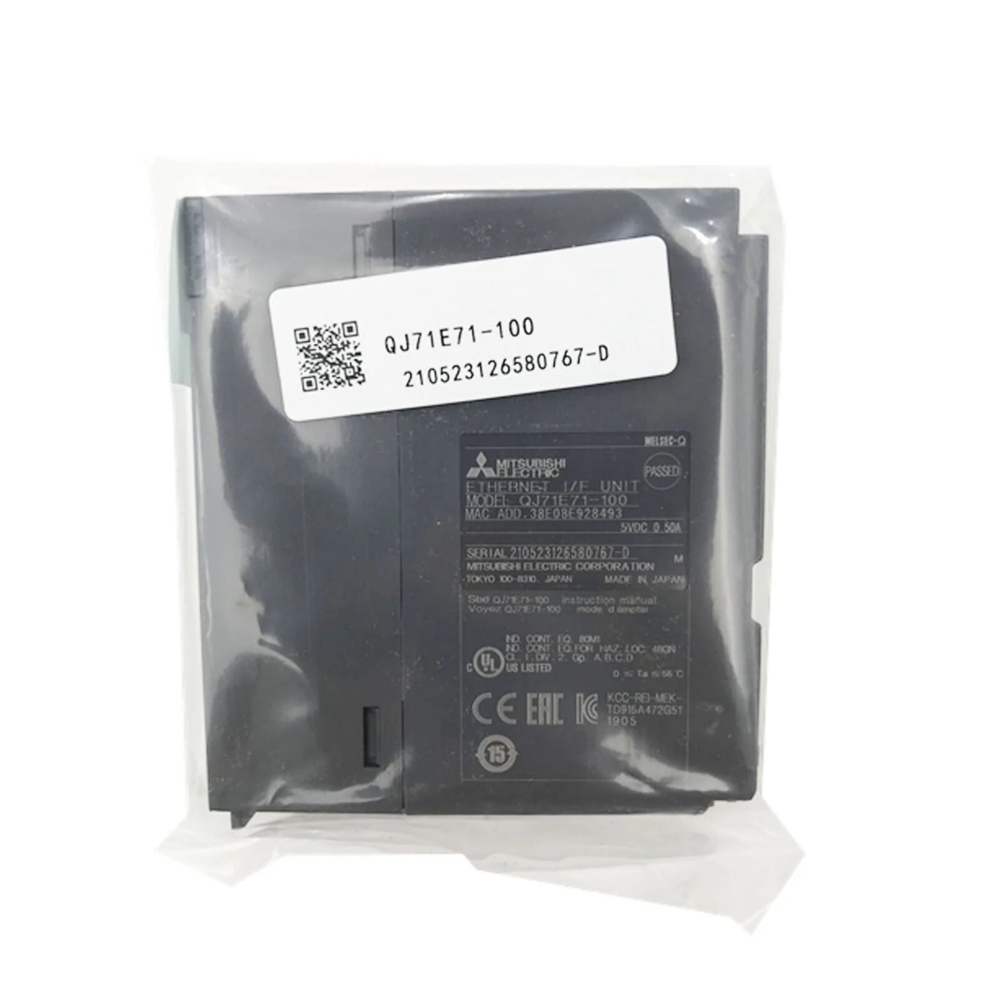 MITSUBISHI QJ71E71-100 Ethernet Module - High-Speed Network Card for Home/Office Use - MITSUBISHI [1]