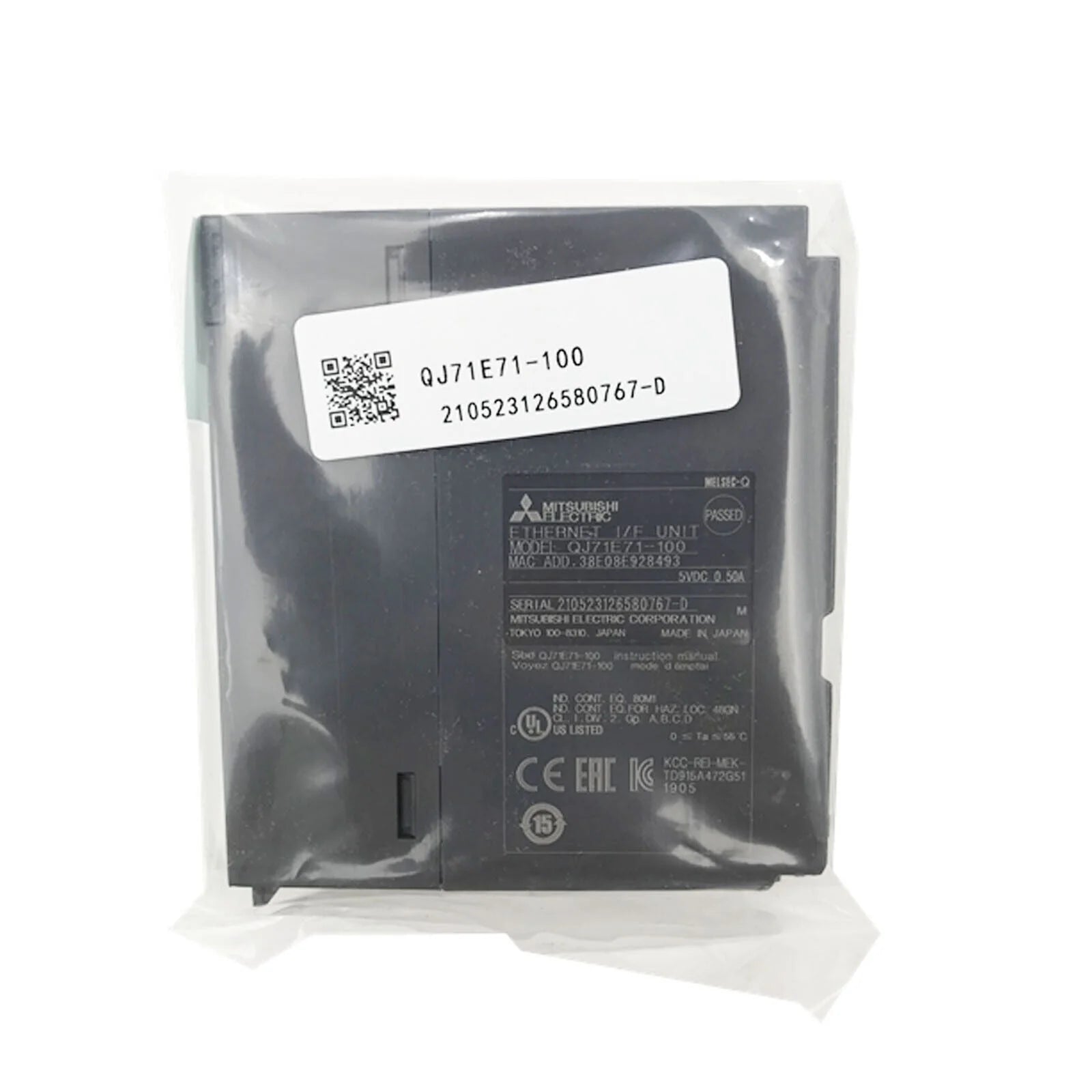 MITSUBISHI QJ71E71-100 Ethernet Module - High-Speed Network Card for Home/Office Use - MITSUBISHI [1]