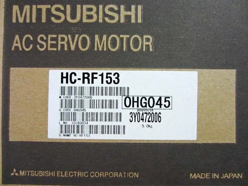 MITSUBISHI SERVO MOTOR HC-RF153 NEW - MITSUBISHI [1]