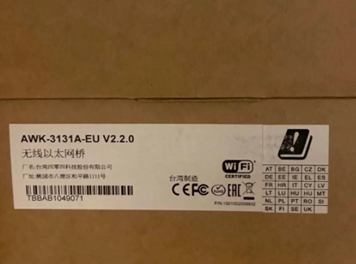 MOXA AWK-3131A-EU Wireless Ethernet Bridge with 802.11n Wi-Fi and 4 USB Ports - MOXA [1]