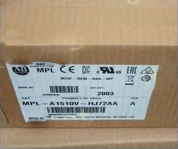 MPL-A1510V-HJ72AA ALLEN BRADLEY Servo Motor - ALLEN BRADLEY [1]
