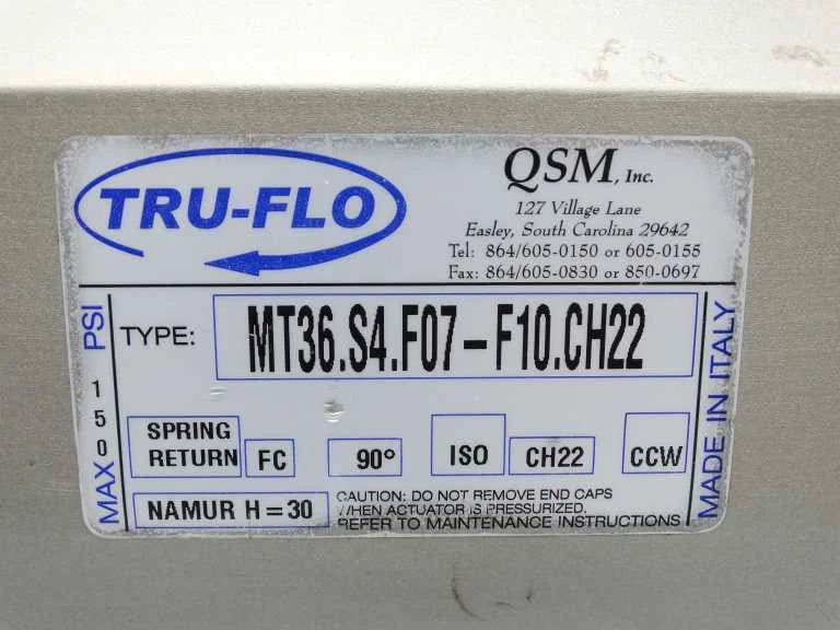 MT36 S4 F07-F10 CH22 ACTUATOR - QSM INC [1]