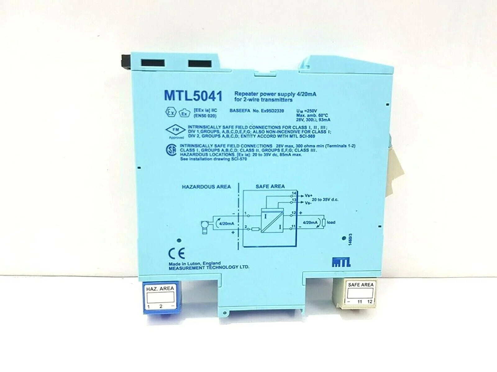 MTL5041 Safety Barrier - MEASUREMENT TECHNOLOGY LTD [2]