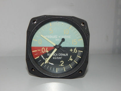 MiG Cabin Pressure Indicator UWPD-15 Cockpit MiG-21 MiG-17 - UWP [1]
