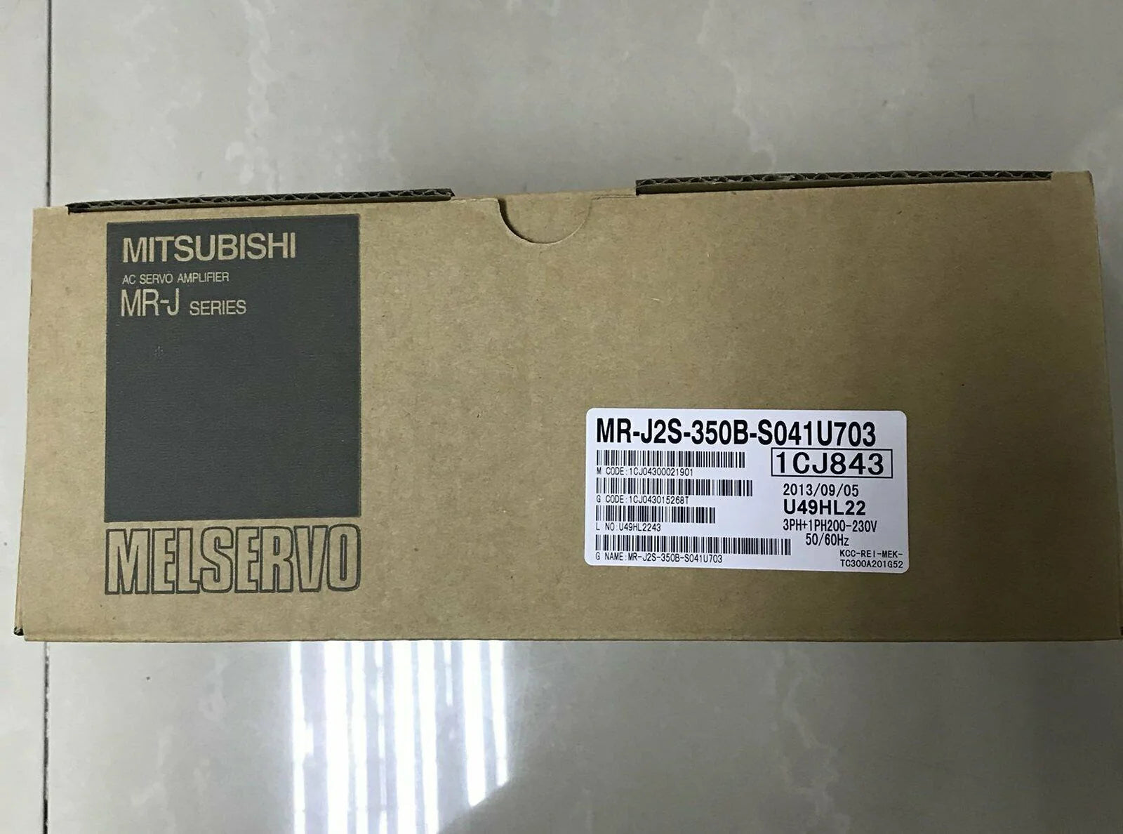 Mitsubishi AC SERVO DRIVER MR-J2S-350B-S041U703 - MITSUBISHI [1]