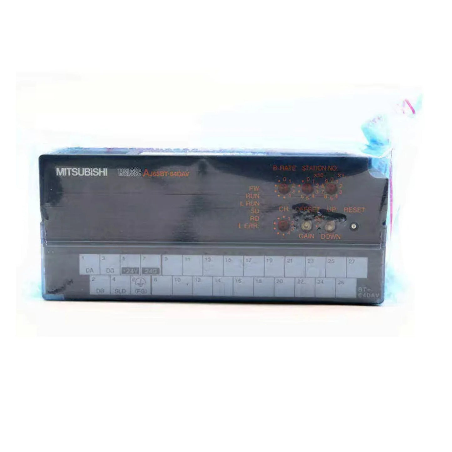 Mitsubishi AJ65BT-64DAV CC-LINK Programmable Logic Controller DC Converter Unit - MITSUBISHI [2]