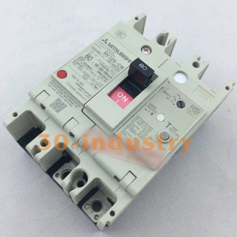 Mitsubishi Air Switch NV125-CW 3P 80A - Reliable Circuit Protection - MITSUBISHI [1]