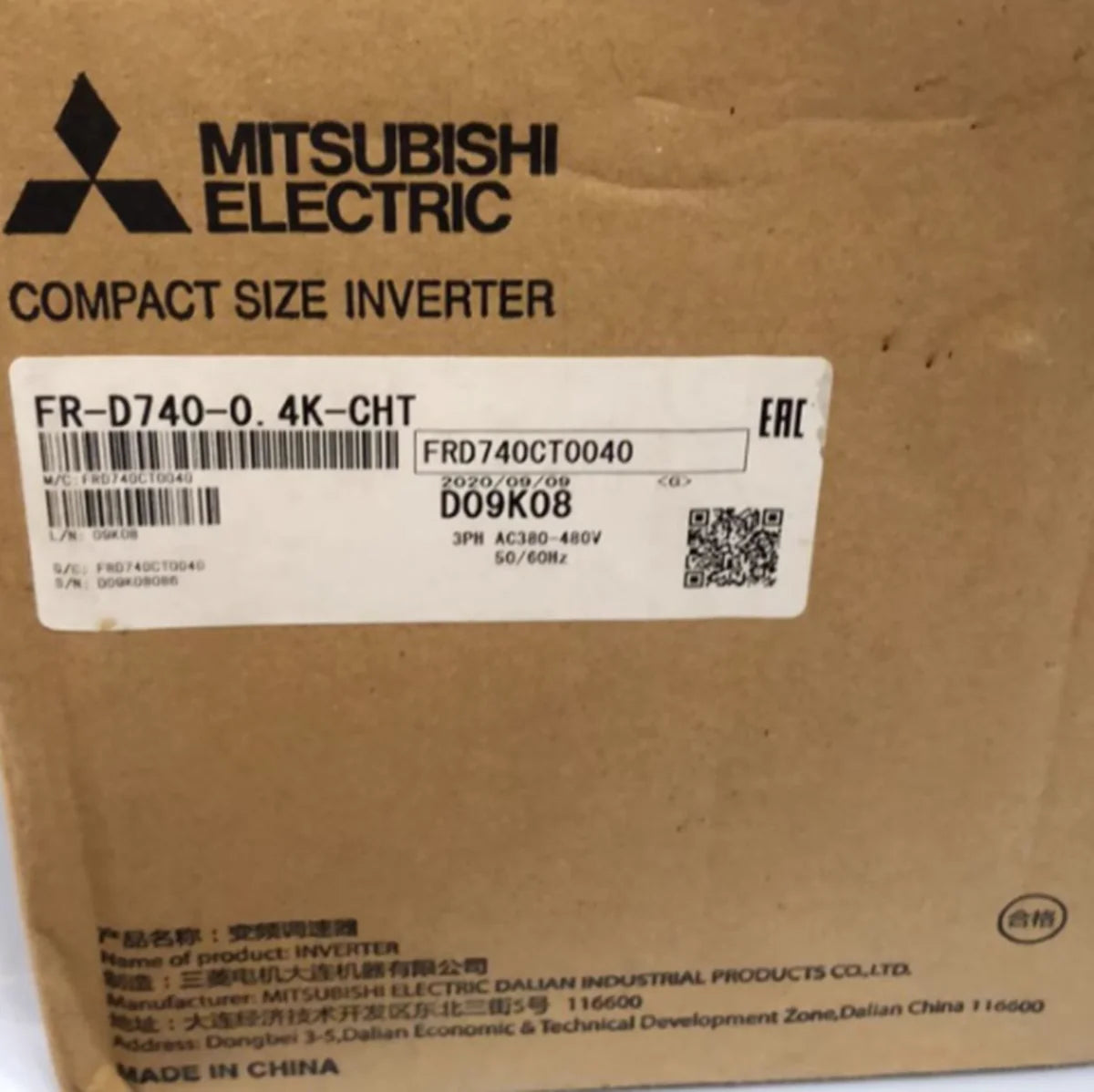 Mitsubishi FR-D740-0.4K-CHT Inverter Controller - MITSUBISHI [1]