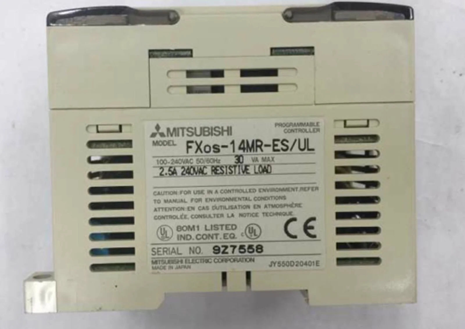 Mitsubishi FX0S-14MR-ES/UL Tested Used - MITSUBISHI [2]