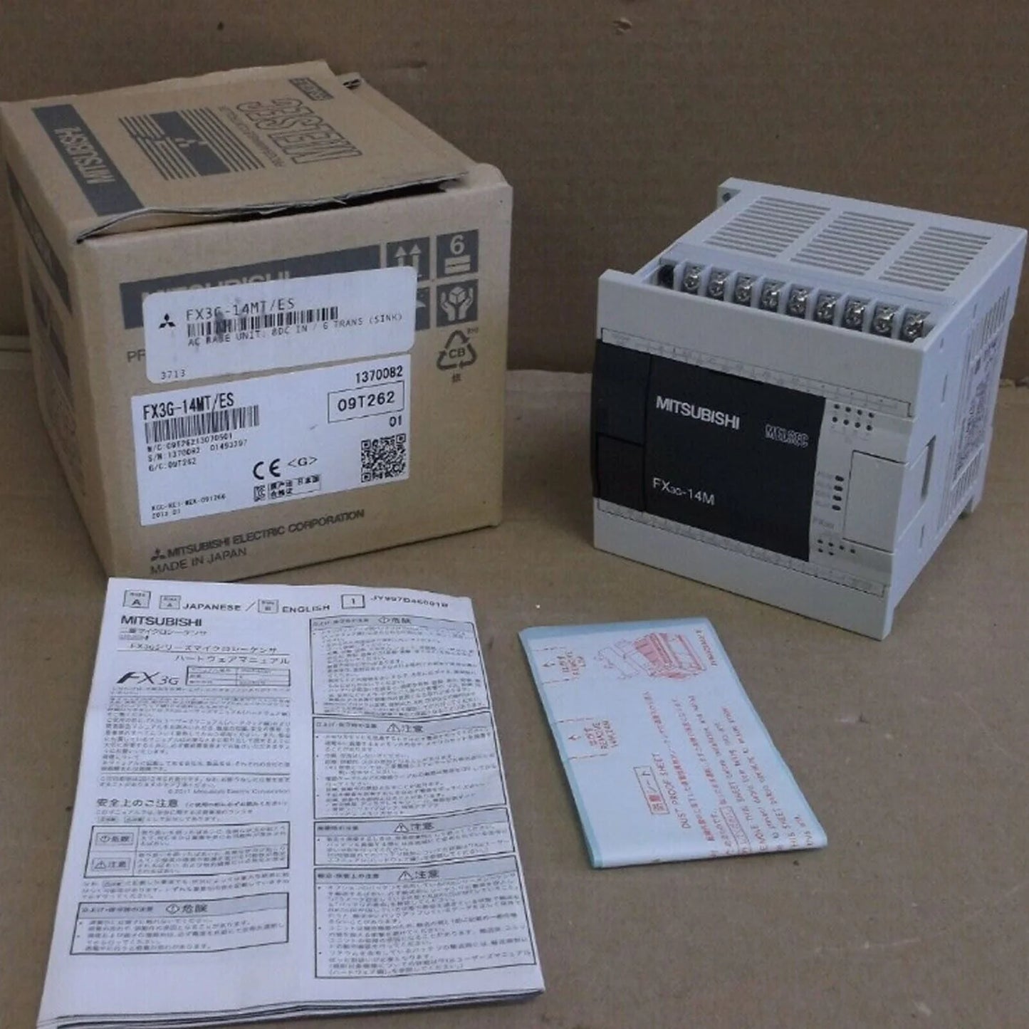 Mitsubishi FX3G-14MT/ES 1-Year Warranty - MITSUBISHI [1]