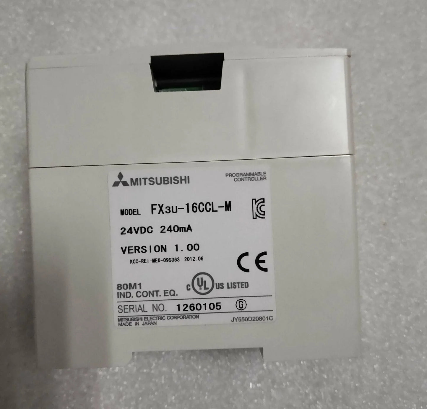 Mitsubishi FX3U-16CCL-M Used Module - MITSUBISHI [2]