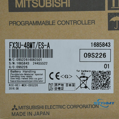 Mitsubishi FX3U-48MT/ES-A Programmable Logic Controller - 1PC - MITSUBISHI [1]