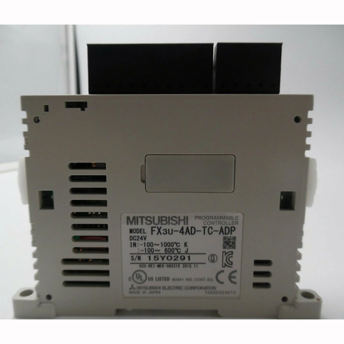Mitsubishi FX3U-4AD-TC-ADP PLC System, One-Year Warranty - MITSUBISHI [1]