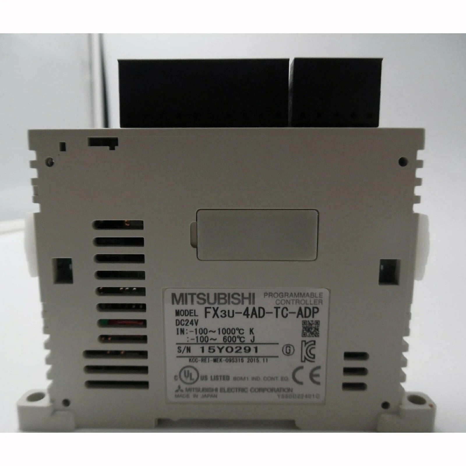 Mitsubishi FX3U-4AD-TC-ADP PLC System, One-Year Warranty - MITSUBISHI [1]