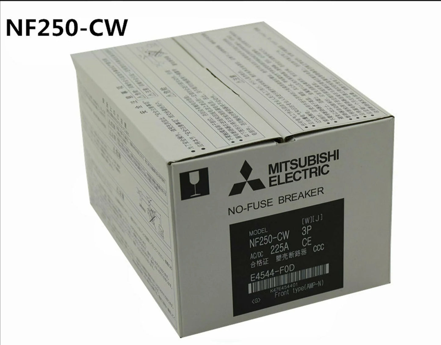 Mitsubishi In Box Breaker NF250-CW 3P 225A - MITSUBISHI [1]