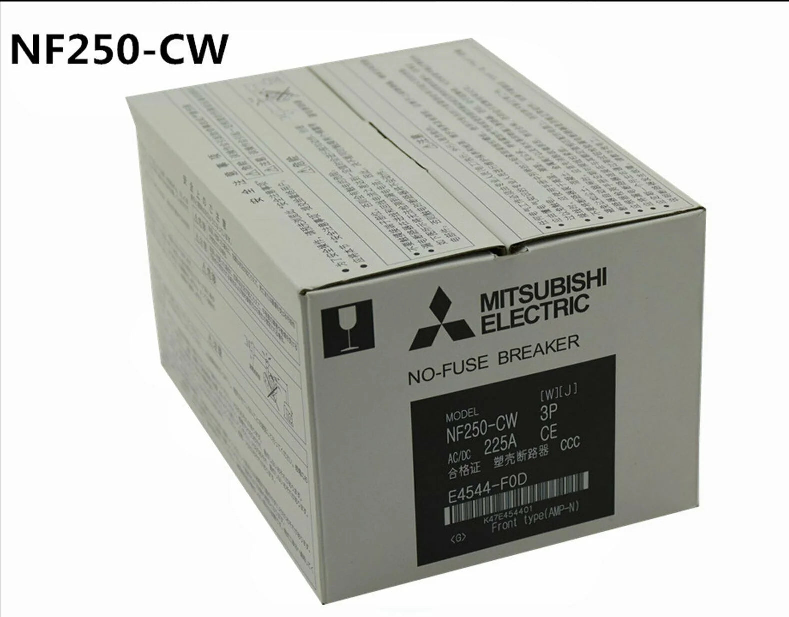 Mitsubishi In Box Breaker NF250-CW 3P 225A - MITSUBISHI [1]