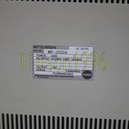 Mitsubishi MR-J200A - MITSUBISHI [1]