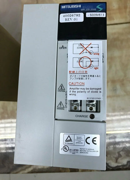 Mitsubishi MR-J2S-200B-S009V613 servo drive tested in good condition - MITSUBISHI [1]