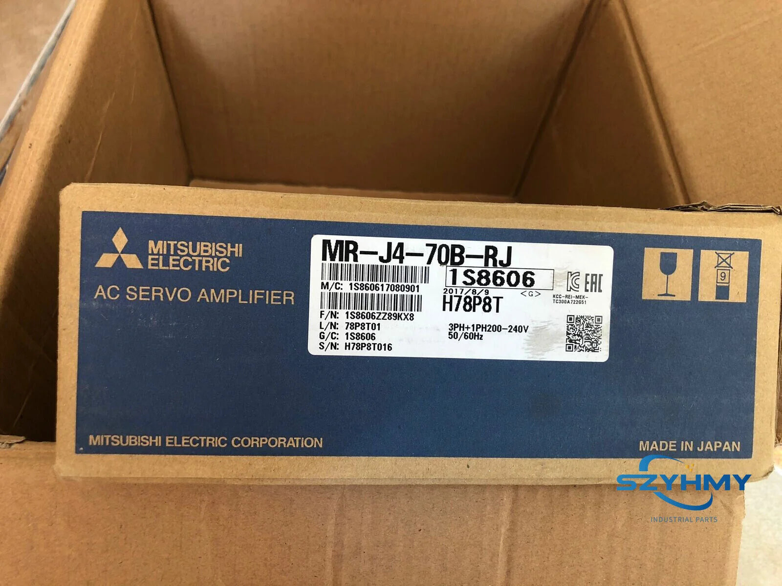 Mitsubishi MR-J4-70B-RJ AC Servo Drive New In Box - MITSUBISHI [1]