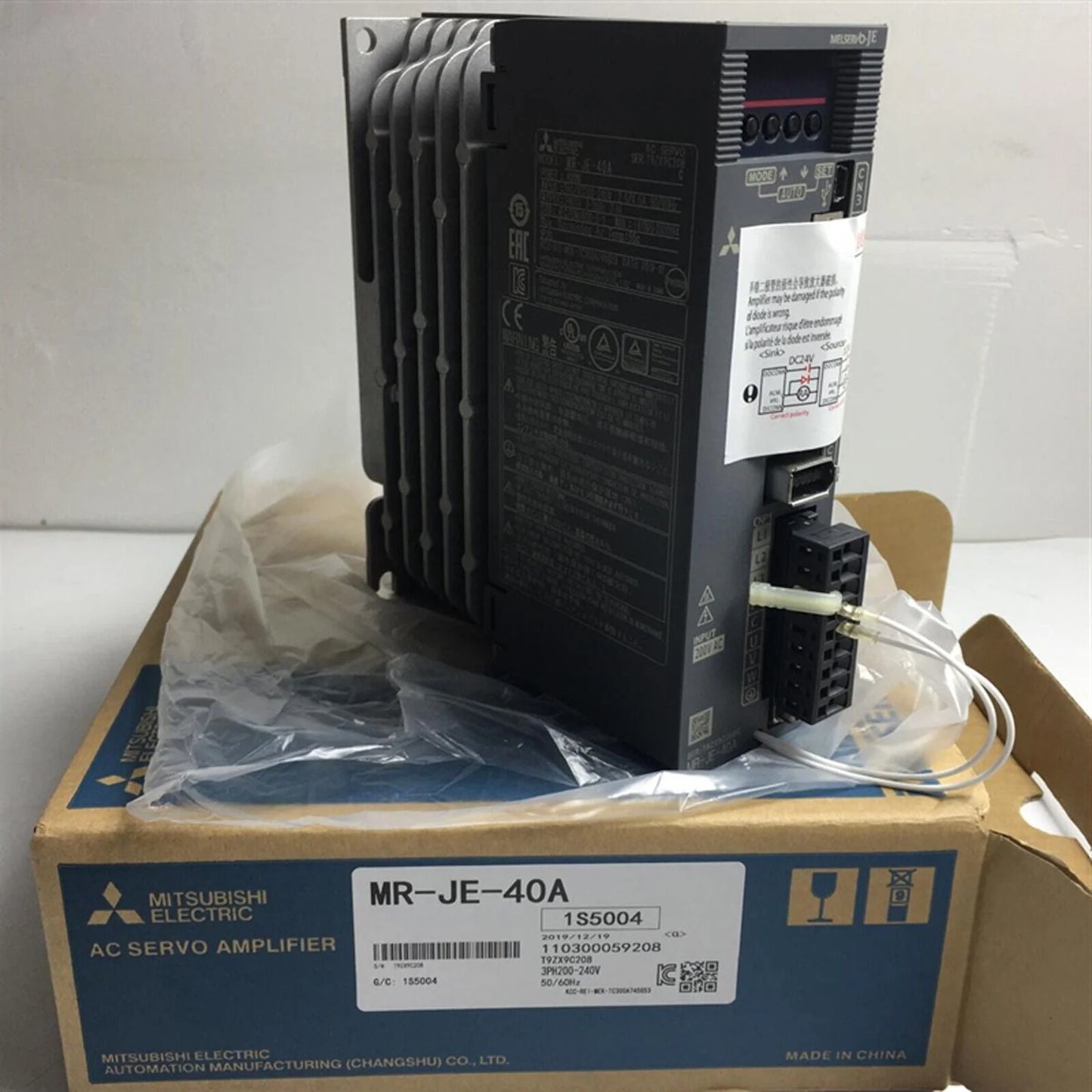 Mitsubishi MR-JE-40A Servo Driver - MITSUBISHI [4]