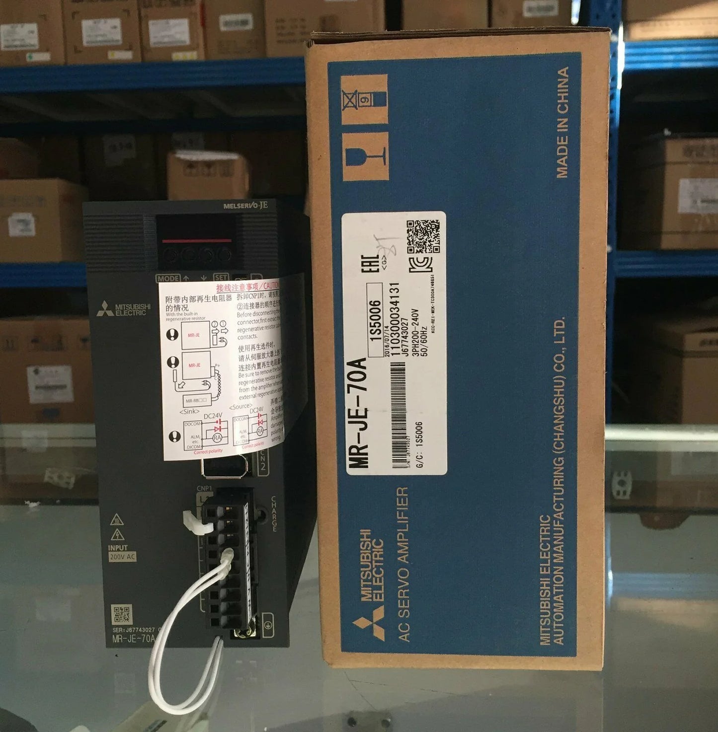 Mitsubishi MR-JE-70A Servo Drive in a Box MRJE70A - MITSUBISHI [2]