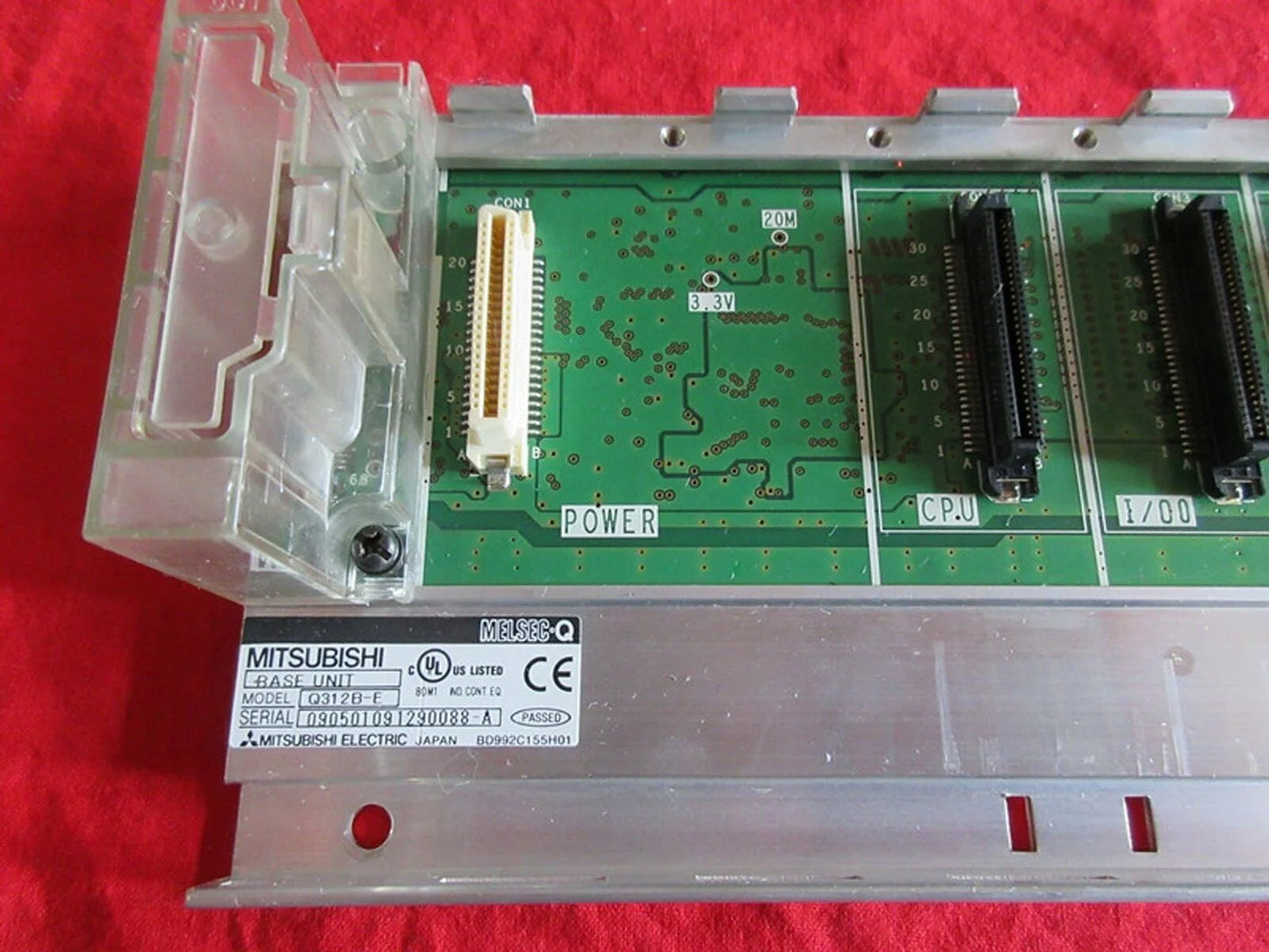 Mitsubishi Melsec Q312B-E Base Unit Tested in Good Condition - MITSUBISHI [2]