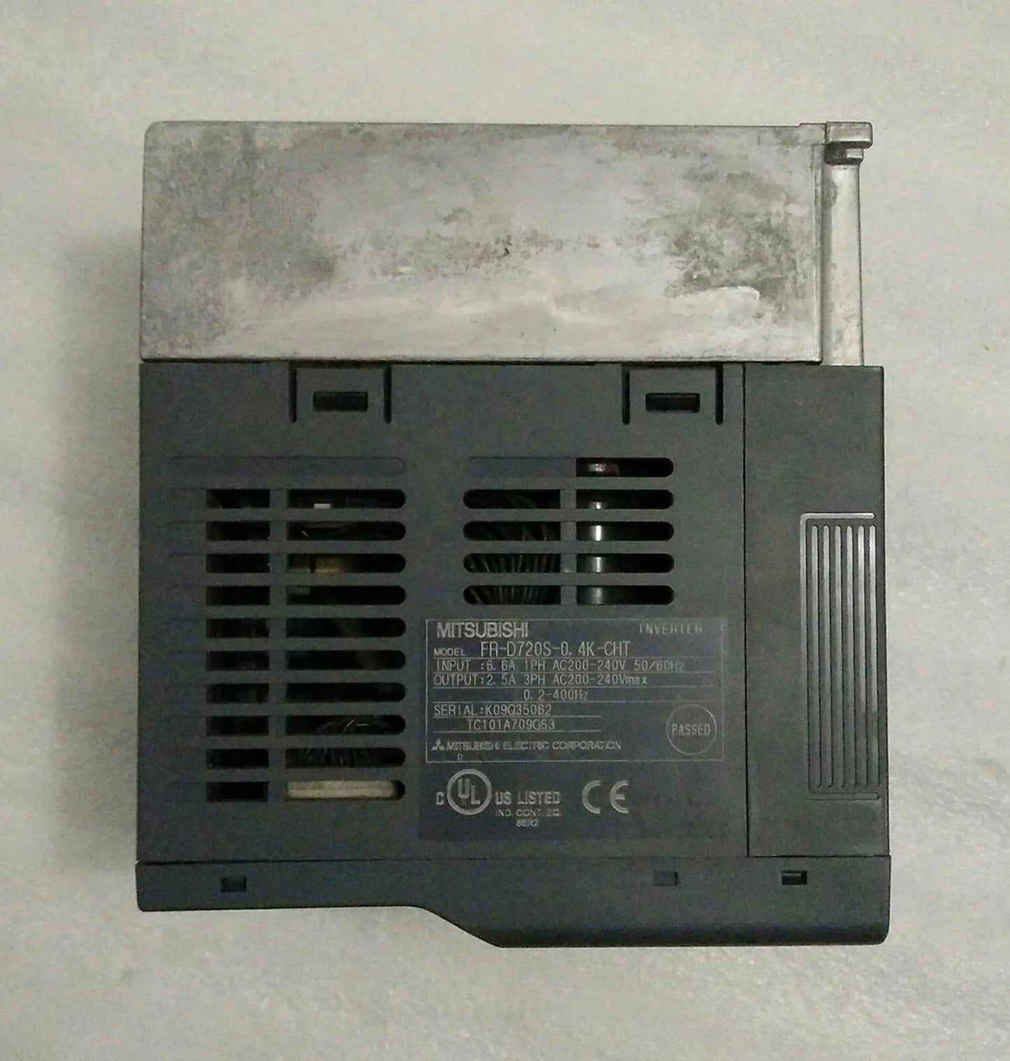 Mitsubishi Mitsubishi PLC Inverter FR-D720S-0.4K-CHT in Good Cond. - MITSUBISHI [2]