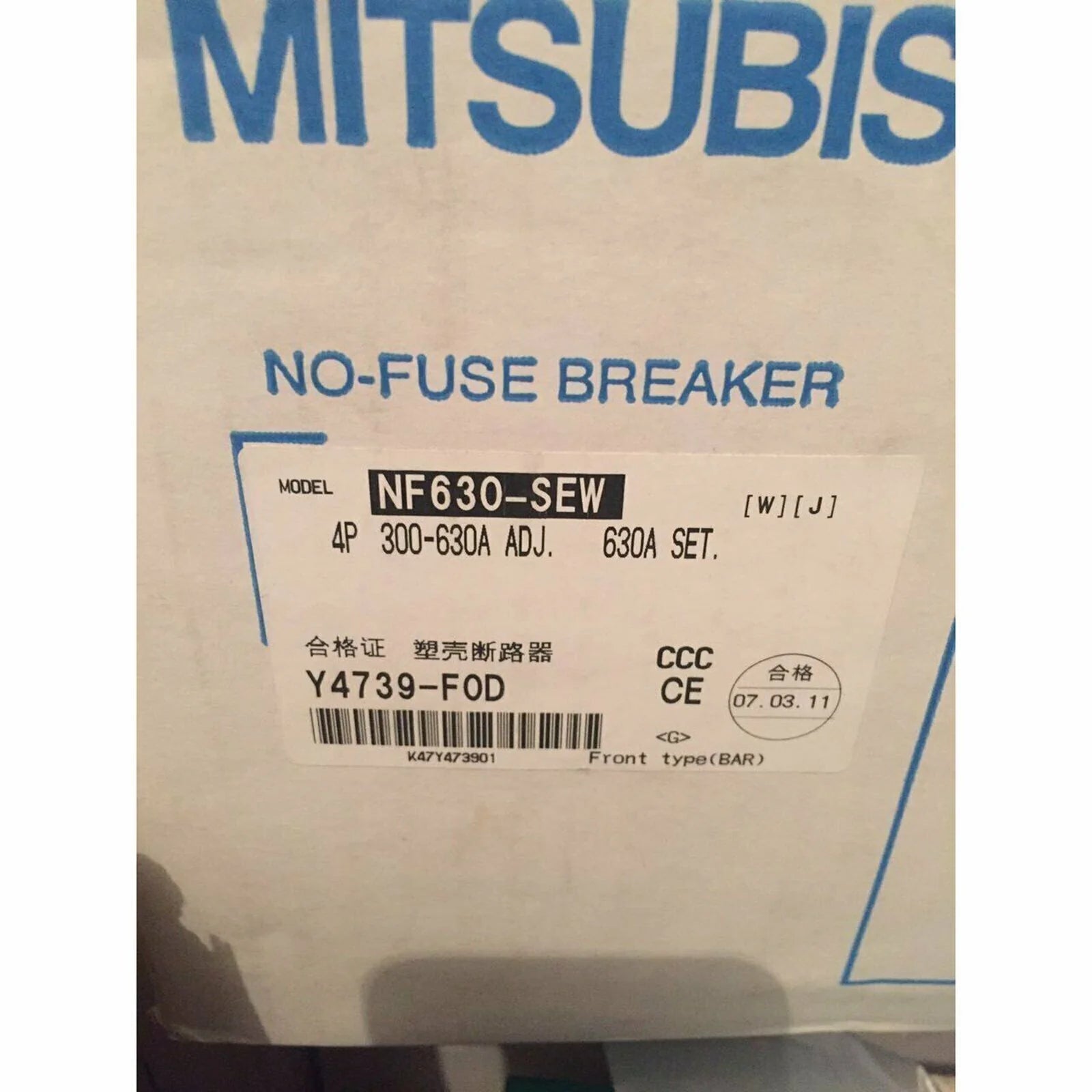 Mitsubishi NF630-SEW 1PC in box NF630SEW One-Year Warranty - MITSUBISHI [3]