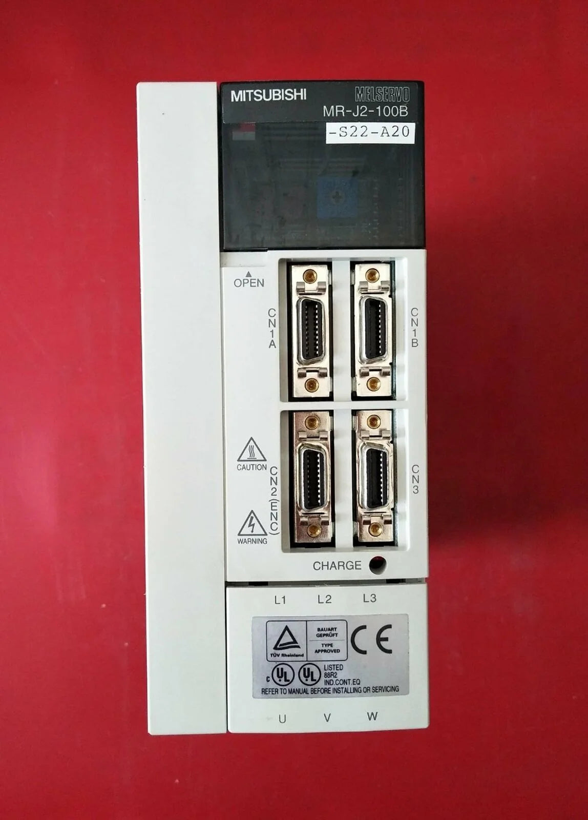 Mitsubishi ONE MR-J2-100B-S22-A20 Tested in Good Condition - MITSUBISHI [3]