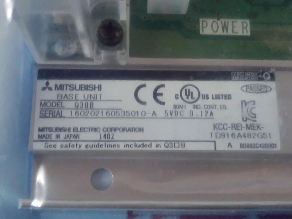 Mitsubishi Q38B PLC Module 1PC Ping - MITSUBISHI [4]