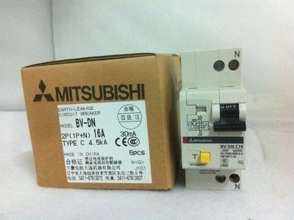 Mitsubishi Residual-Current Circuit Breaker BV-DN 1P+N 2P C16 16A - MITSUBISHI [3]