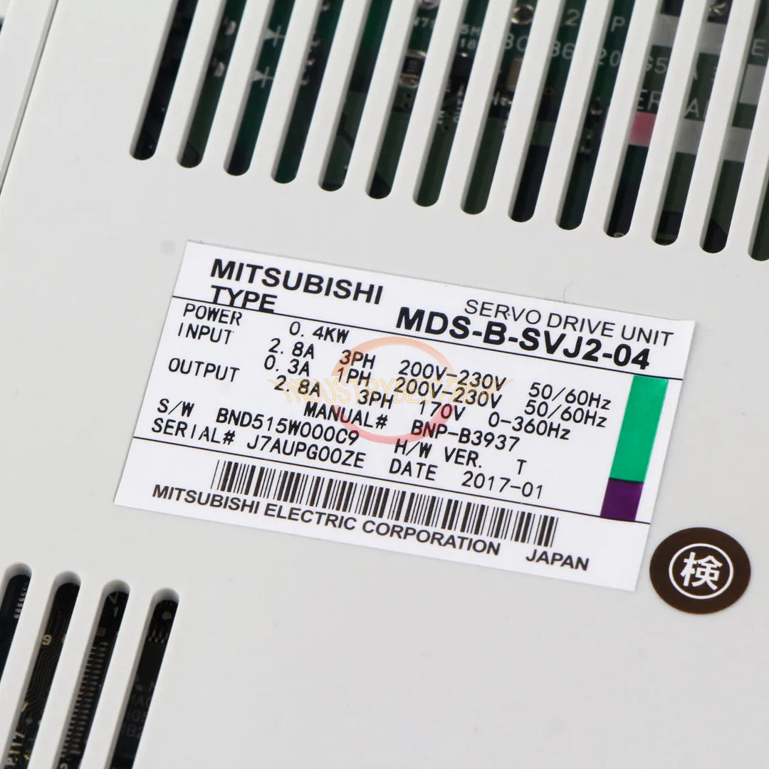 Mitsubishi Servo Drive MDS-B-SVJ2-04 | High-Power Servo Motor Controller - MITSUBISHI [8]