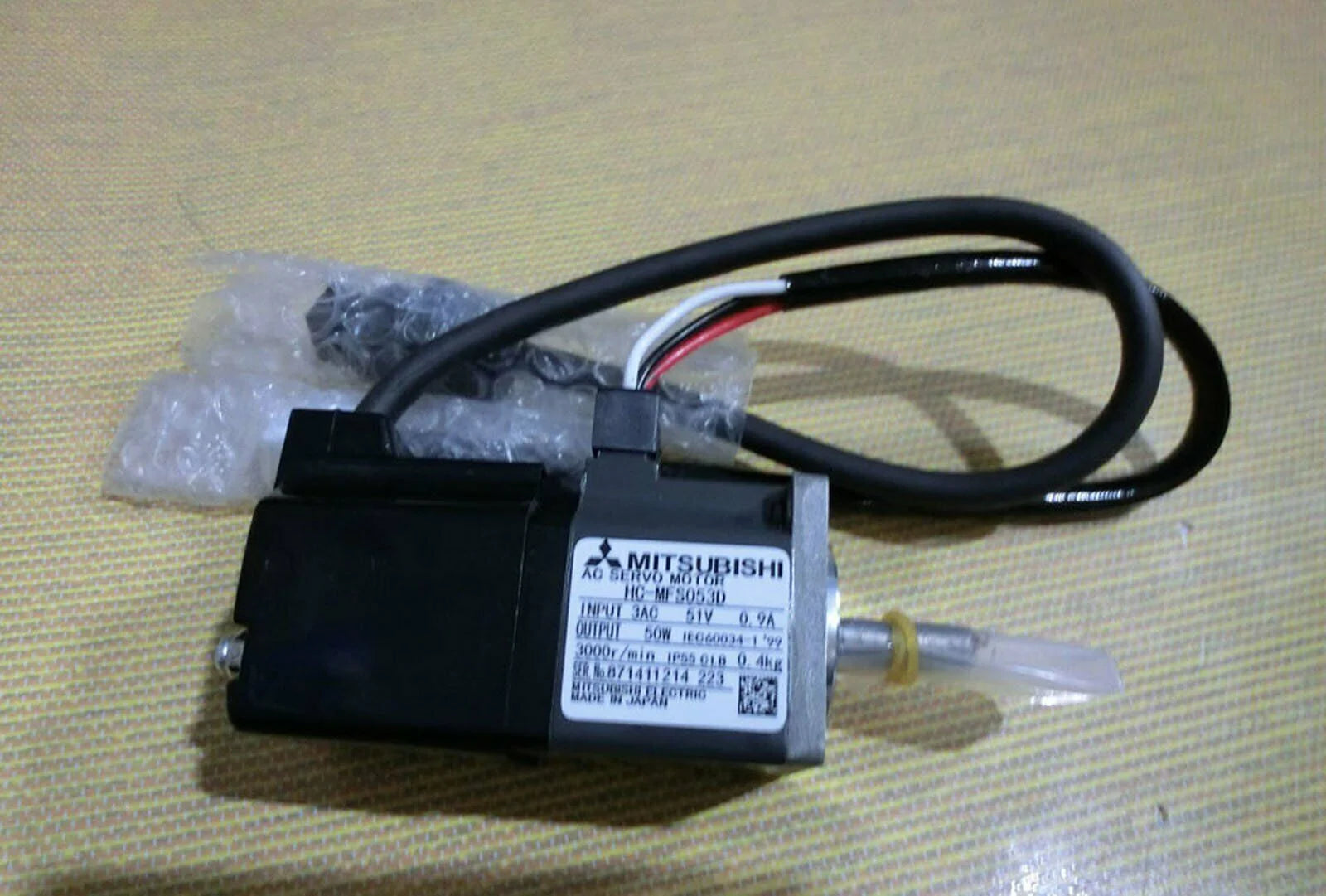 Mitsubishi Servo Motor HC-MFS053D – Testing Complete - MITSUBISHI [1]