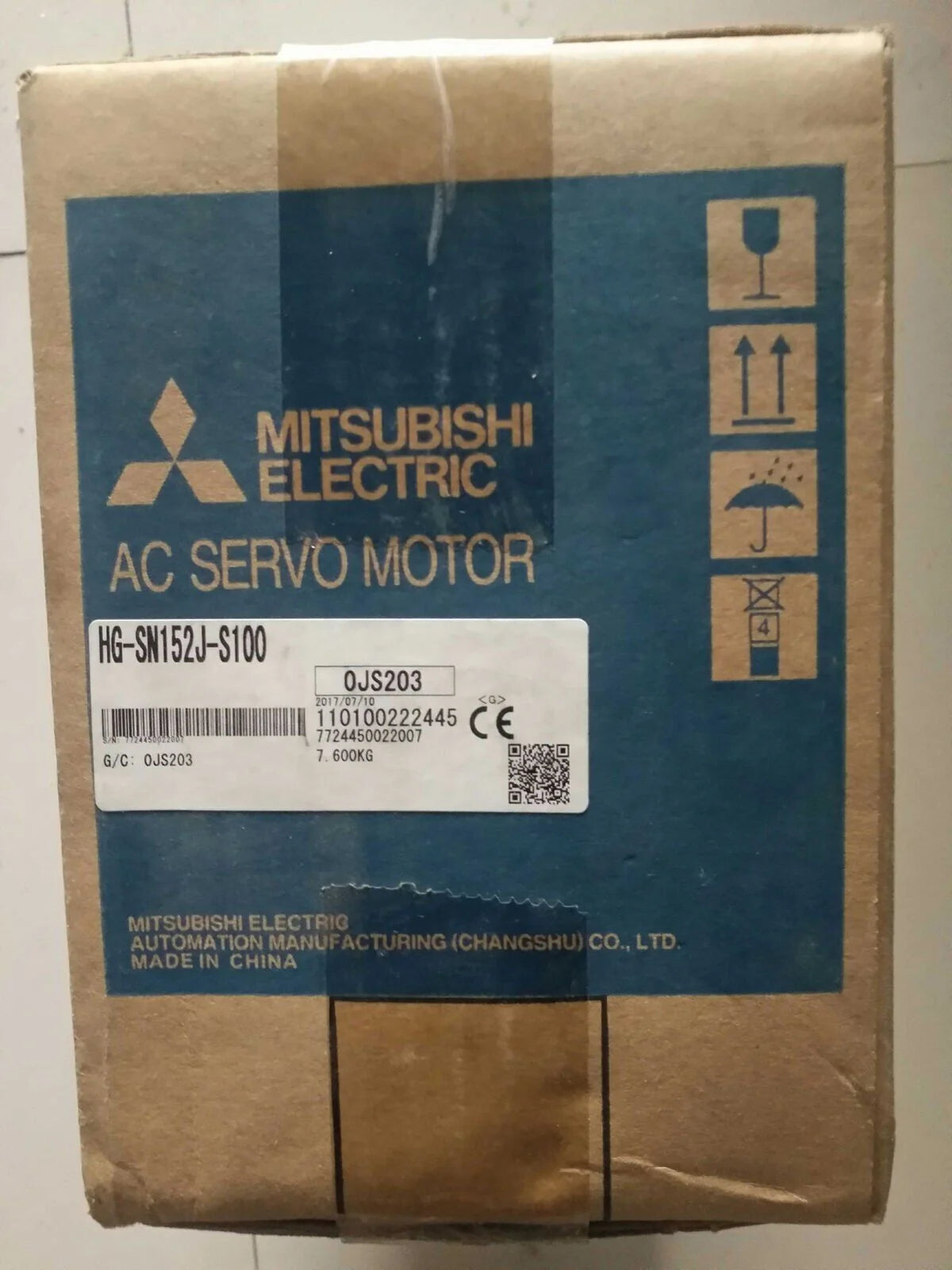 Mitsubishi Servo Motor HG-SN152J-S100 - MITSUBISHI [3]